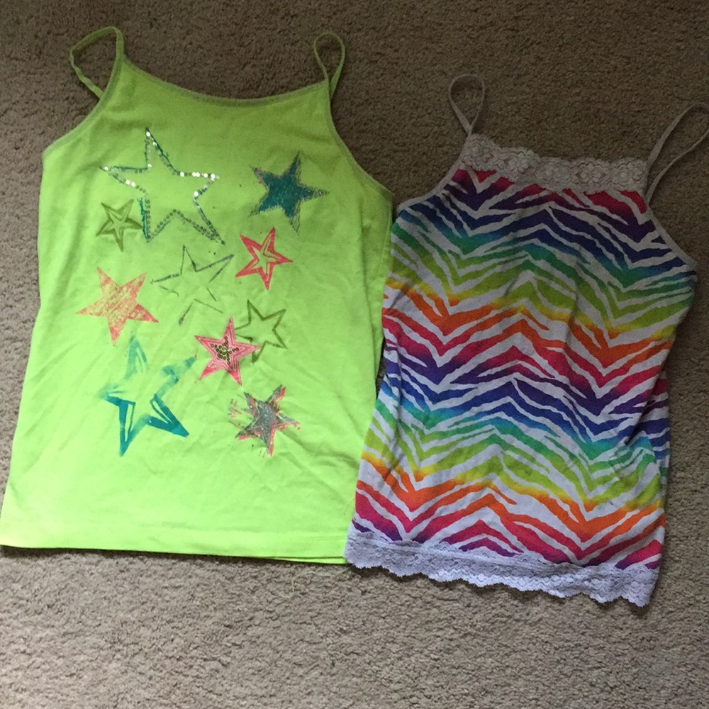 Two tank tops